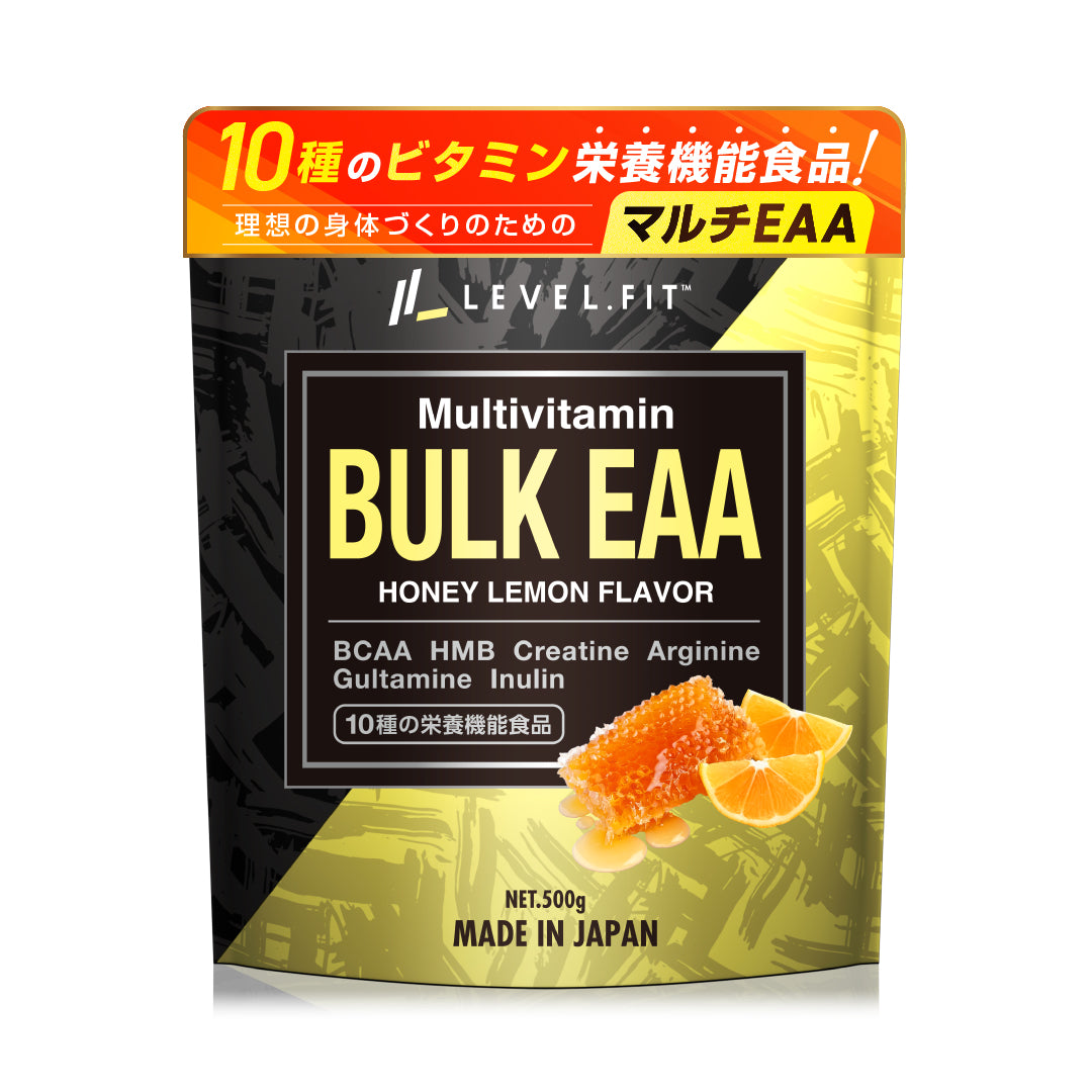 BULK EAA 人工甘味料不使用 はちみつレモン風味 500g