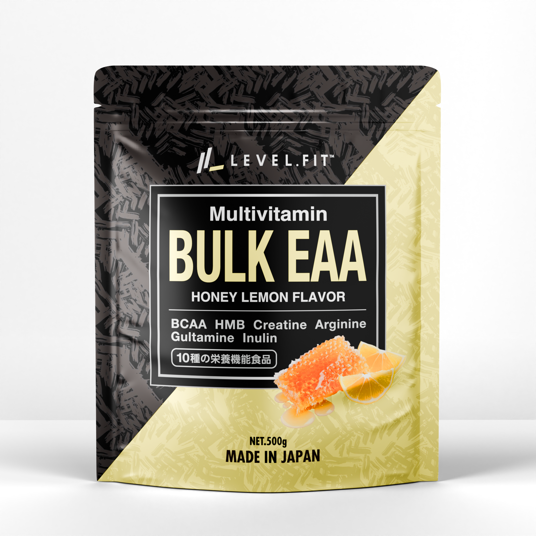 BULK EAA 人工甘味料不使用 はちみつレモン風味 500g