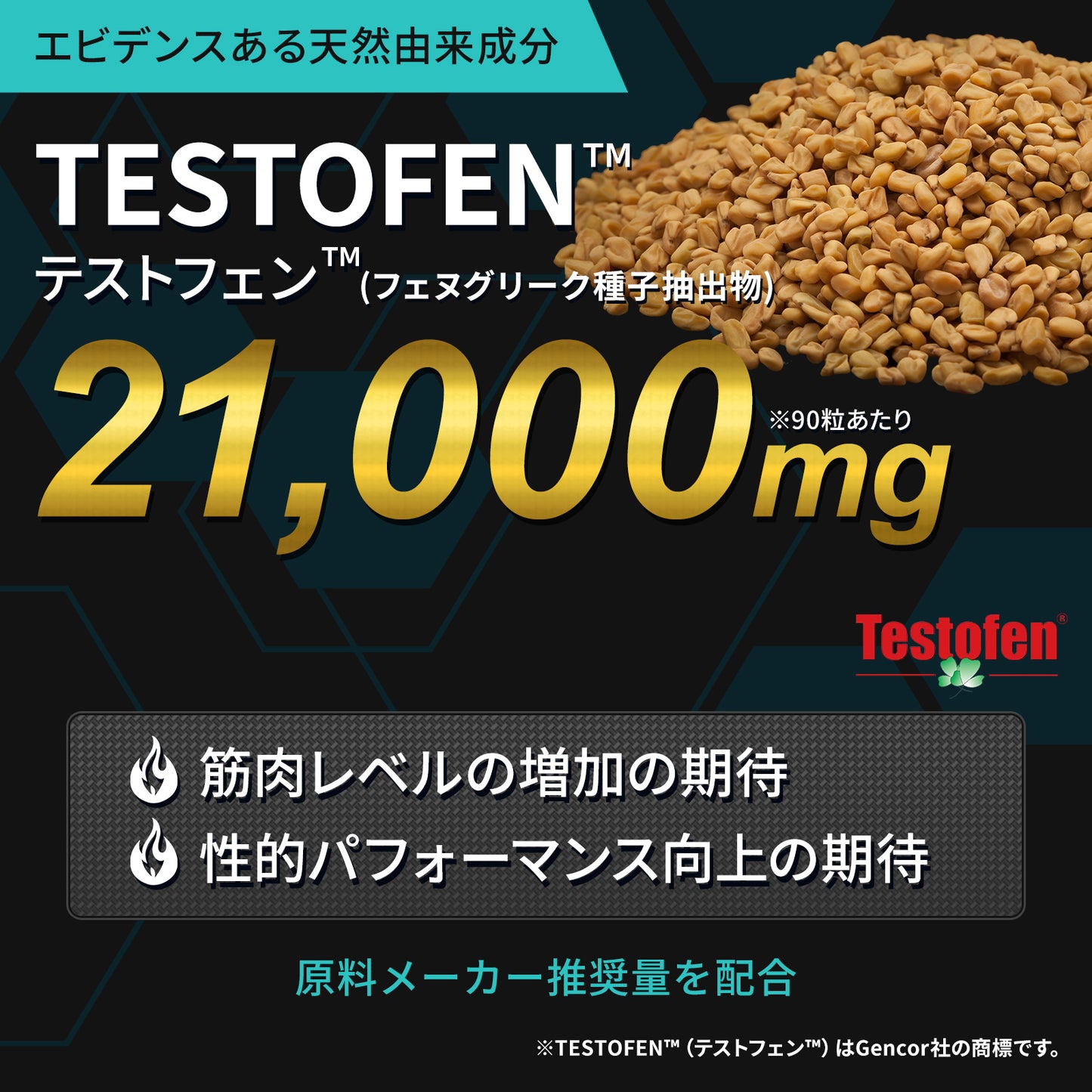 TEST ROID EX（テストロイド）90粒（30日分）テストステロン ブースター